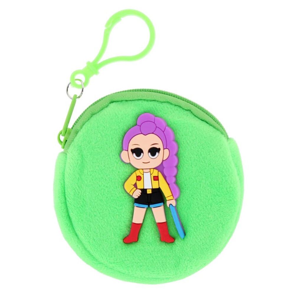 CTM Kid's KPOP Demon Hunters Felt Coin Purse & Bag Charm